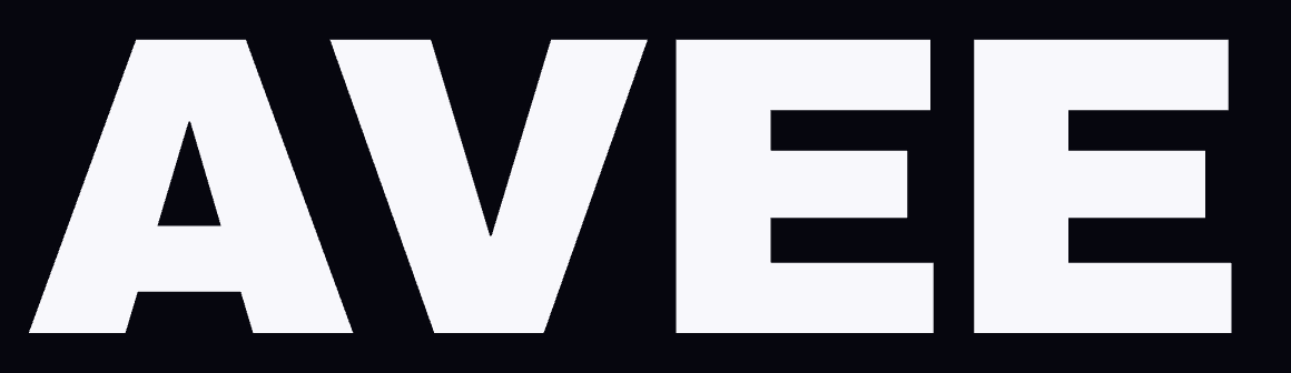 AVEE Wordmark — White